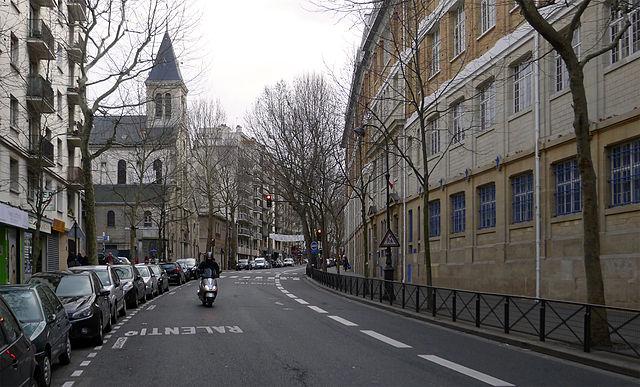 PARIS 19e - Immobilier - CENTURY 21 Orquéra Immobilier - Avenue Simon-Bolivar_église St-Georges de la Villette