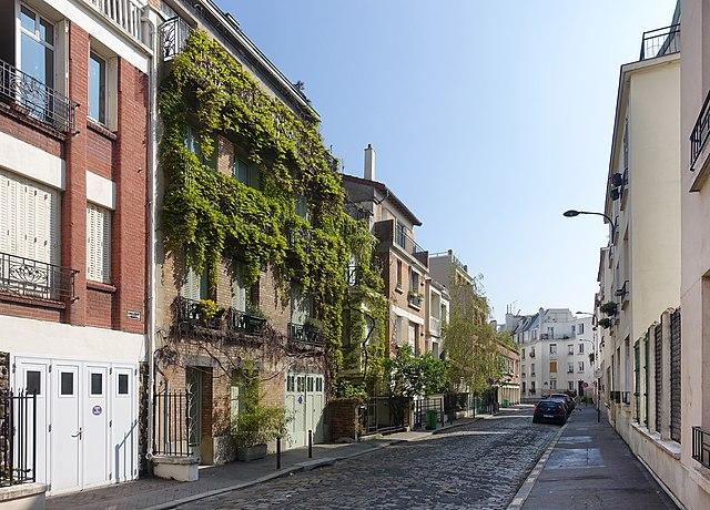 Paris 19e - Immobilier - CENTURY 21 Bolivar Jourdain - Butte_Bergeyre-rue_Georges_Lardennois