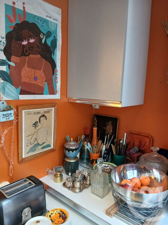 Appartement Studio à vendre - 1 pièce - 20.62 m2 - PARIS - 75020 - ILE-DE-FRANCE - Century 21 Bolivar Jourdain