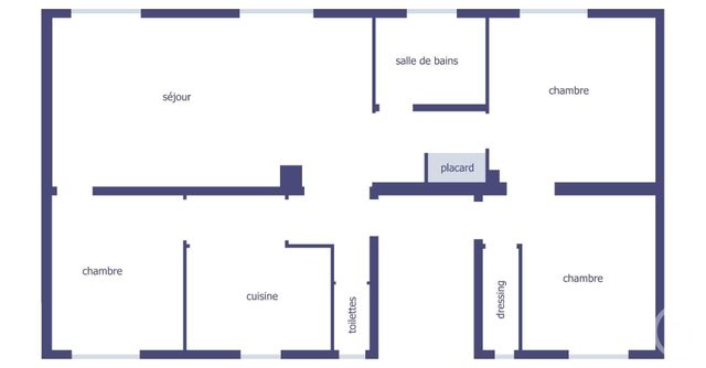 Appartement F5 à vendre - 5 pièces - 88.3 m2 - PARIS - 75019 - ILE-DE-FRANCE - Century 21 Bolivar Jourdain