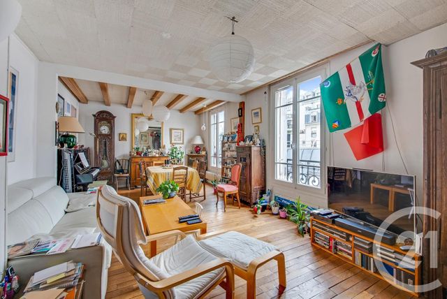 Appartement F5 à vendre - 5 pièces - 88.3 m2 - PARIS - 75019 - ILE-DE-FRANCE - Century 21 Bolivar Jourdain