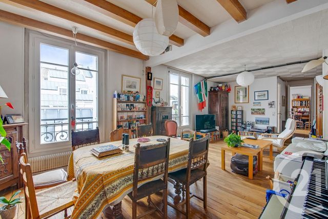 Appartement F5 à vendre - 5 pièces - 88.3 m2 - PARIS - 75019 - ILE-DE-FRANCE - Century 21 Bolivar Jourdain