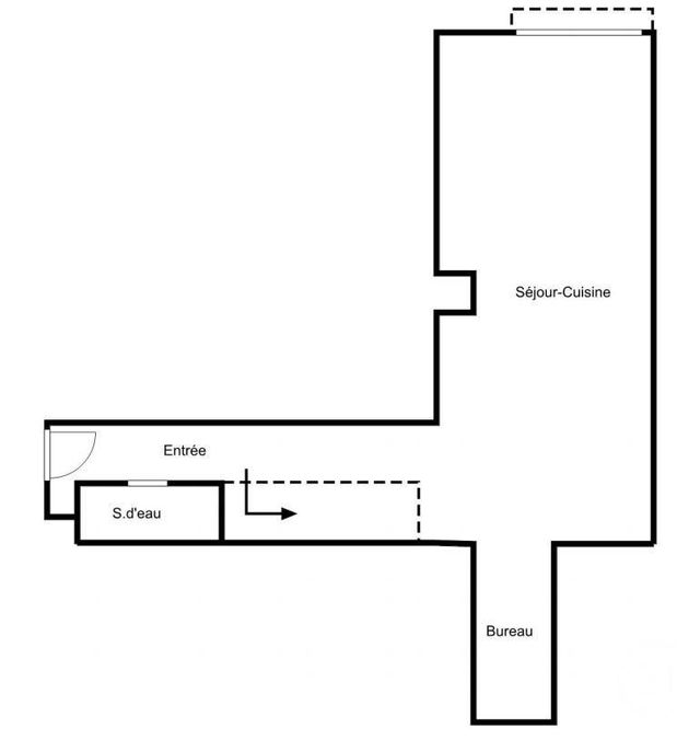 Afficher la photo en grand Appartement F3 à vendre - 3 pièces - 95.7 m2 - PARIS - 75019 - ILE-DE-FRANCE - Century 21 Bolivar Jourdain