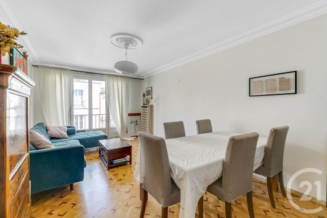 Appartement F2 à vendre - 2 pièces - 57.3 m2 - PARIS - 75019 - ILE-DE-FRANCE - Century 21 Bolivar Jourdain