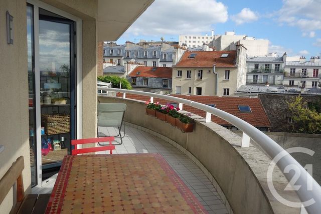 Appartement F4 à louer - 3 pièces - 77.0 m2 - PARIS - 75019 - ILE-DE-FRANCE - Century 21 Bolivar Jourdain