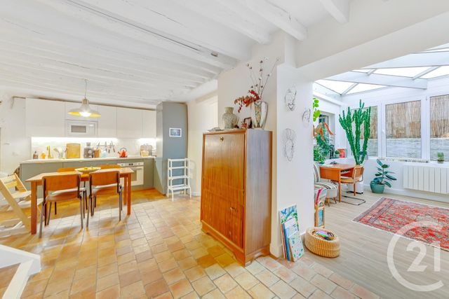 Appartement F3 à vendre - 3 pièces - 75.0 m2 - PARIS - 75019 - ILE-DE-FRANCE - Century 21 Bolivar Jourdain