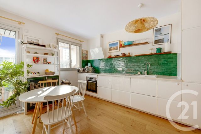 Appartement F3 à vendre - 3 pièces - 64.47 m2 - PARIS - 75019 - ILE-DE-FRANCE - Century 21 Bolivar Jourdain