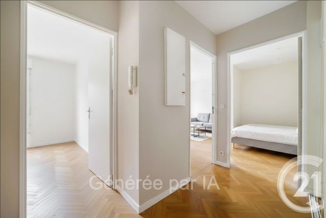 Appartement F2 à vendre - 2 pièces - 49.8 m2 - PARIS - 75019 - ILE-DE-FRANCE - Century 21 Bolivar Jourdain