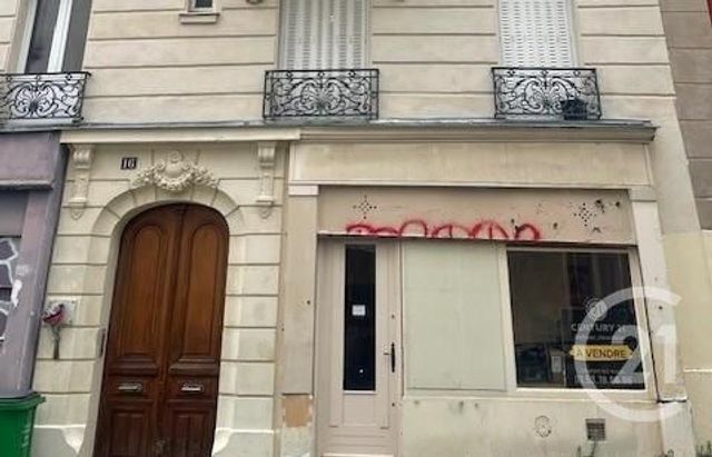 commerce à vendre - 37.02 m2 - PARIS - 75 - ILE-DE-FRANCE - Century 21 Bolivar Jourdain