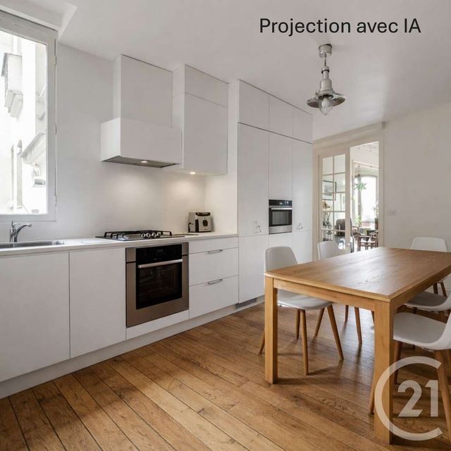 Appartement F4 à vendre - 4 pièces - 79.19 m2 - PARIS - 75020 - ILE-DE-FRANCE - Century 21 Bolivar Jourdain