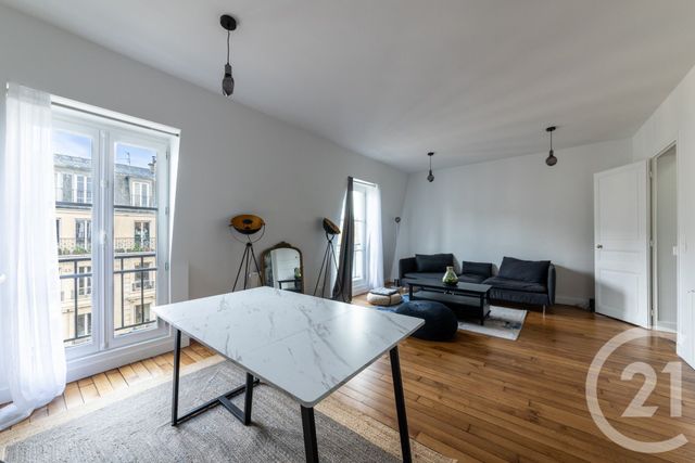 Appartement F3 à vendre - 3 pièces - 44.14 m2 - PARIS - 75019 - ILE-DE-FRANCE - Century 21 Bolivar Jourdain