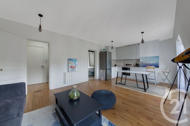 Appartement F3 à vendre - 3 pièces - 44.14 m2 - PARIS - 75019 - ILE-DE-FRANCE - Century 21 Bolivar Jourdain