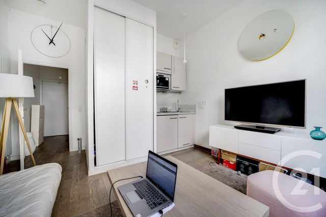 Appartement Studio à vendre - 1 pièce - 23.14 m2 - PARIS - 75019 - ILE-DE-FRANCE - Century 21 Bolivar Jourdain