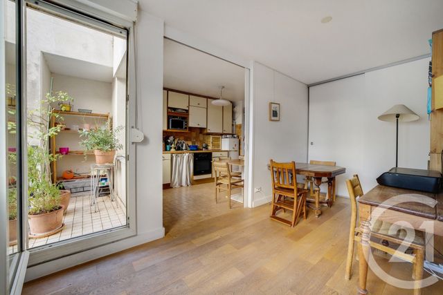 Appartement F4 à vendre - 4 pièces - 89.4 m2 - PARIS - 75019 - ILE-DE-FRANCE - Century 21 Bolivar Jourdain