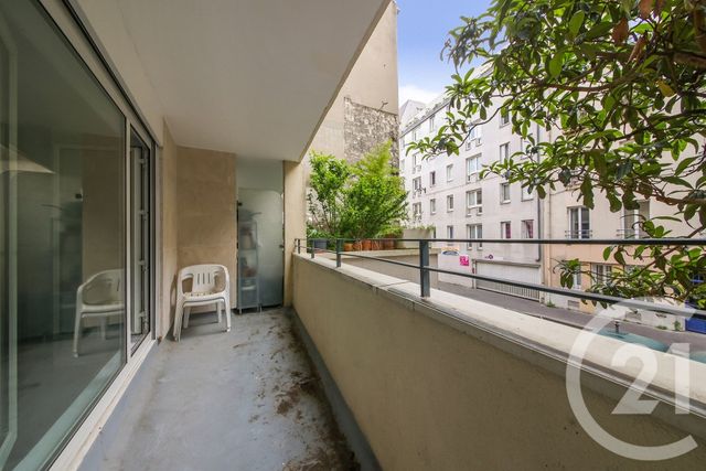 Appartement F1 à vendre - 1 pièce - 32.51 m2 - PARIS - 75019 - ILE-DE-FRANCE - Century 21 Bolivar Jourdain