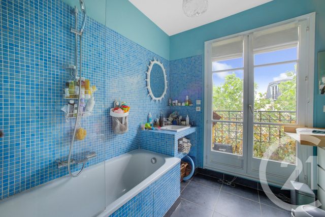 Appartement F3 à vendre - 3 pièces - 76.39 m2 - PARIS - 75019 - ILE-DE-FRANCE - Century 21 Bolivar Jourdain