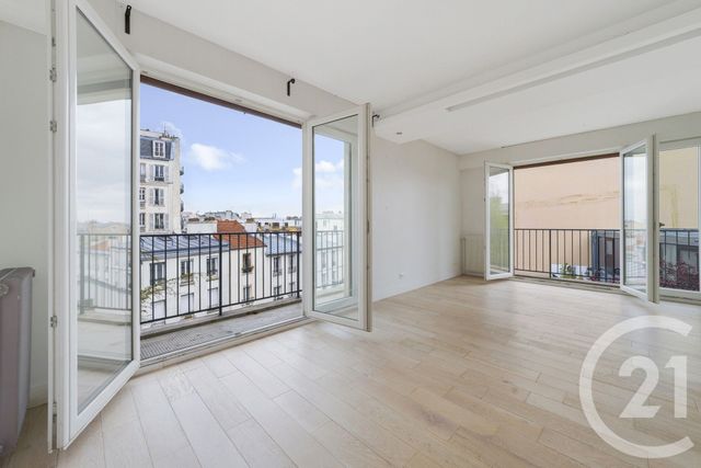 Appartement F3 à vendre - 3 pièces - 62.28 m2 - PARIS - 75019 - ILE-DE-FRANCE - Century 21 Bolivar Jourdain