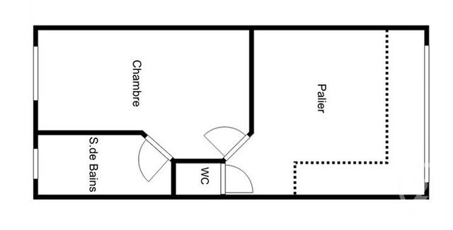 Appartement F3 à vendre - 3 pièces - 55.07 m2 - PARIS - 75014 - ILE-DE-FRANCE - Century 21 Bolivar Jourdain