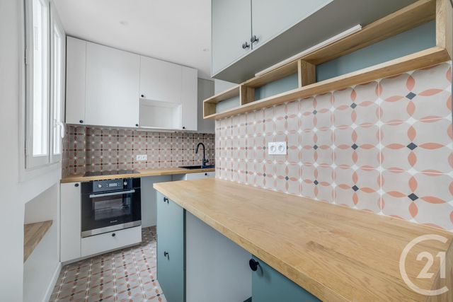 Appartement F3 à vendre - 3 pièces - 50.0 m2 - PARIS - 75020 - ILE-DE-FRANCE - Century 21 Bolivar Jourdain