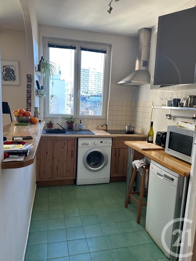 Appartement F2 à louer - 2 pièces - 46.0 m2 - PARIS - 75019 - ILE-DE-FRANCE - Century 21 Bolivar Jourdain