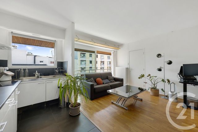 Appartement F2 à vendre - 2 pièces - 40.35 m2 - PARIS - 75019 - ILE-DE-FRANCE - Century 21 Bolivar Jourdain