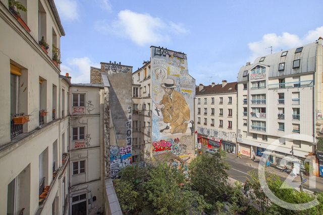 Appartement F2 à vendre - 2 pièces - 37.11 m2 - PARIS - 75020 - ILE-DE-FRANCE - Century 21 Bolivar Jourdain