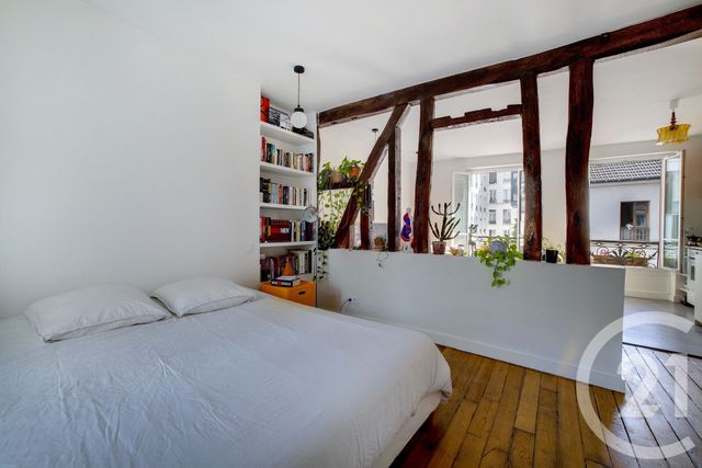 Appartement F2 à vendre - 2 pièces - 37.11 m2 - PARIS - 75020 - ILE-DE-FRANCE - Century 21 Bolivar Jourdain