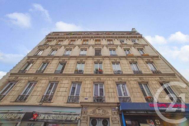 Appartement F2 à vendre - 2 pièces - 37.11 m2 - PARIS - 75020 - ILE-DE-FRANCE - Century 21 Bolivar Jourdain