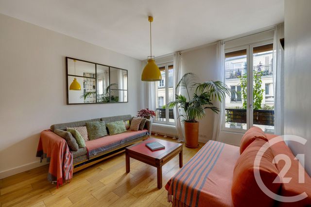 Appartement F2 à vendre - 2 pièces - 46.81 m2 - PARIS - 75020 - ILE-DE-FRANCE - Century 21 Bolivar Jourdain