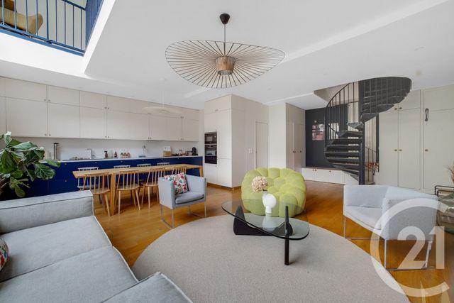Appartement F4 à vendre - 4 pièces - 108.22 m2 - PARIS - 75019 - ILE-DE-FRANCE - Century 21 Bolivar Jourdain