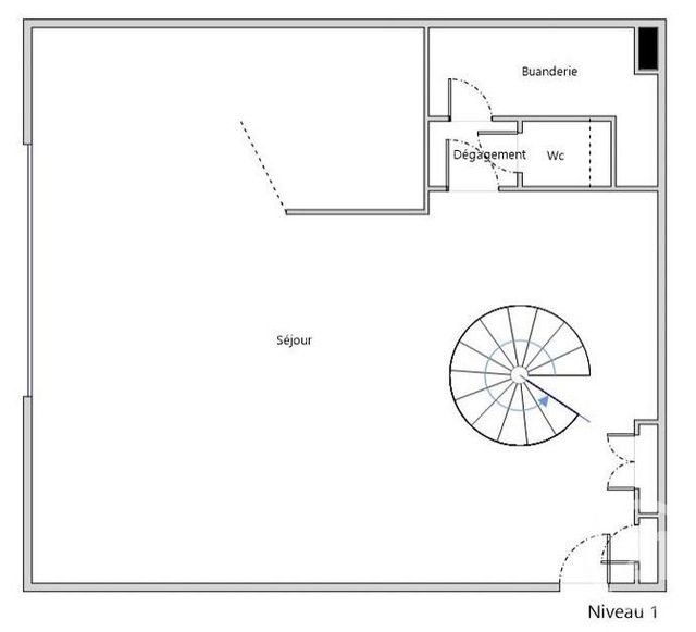 Appartement F4 à vendre - 4 pièces - 108.22 m2 - PARIS - 75019 - ILE-DE-FRANCE - Century 21 Bolivar Jourdain