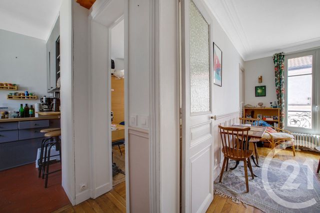 Appartement F2 à vendre - 2 pièces - 34.23 m2 - PARIS - 75019 - ILE-DE-FRANCE - Century 21 Bolivar Jourdain